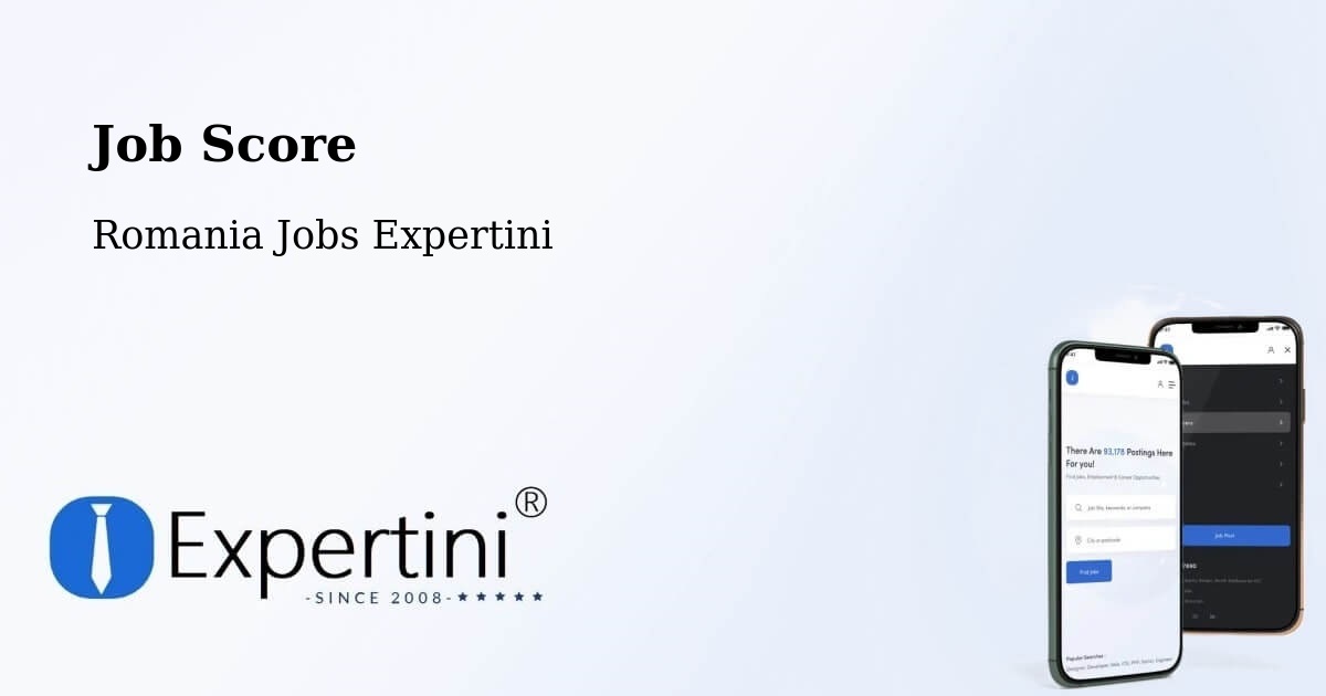 Job Score & Job Description Score Tool – Cuci - Romania Jobs Expertini