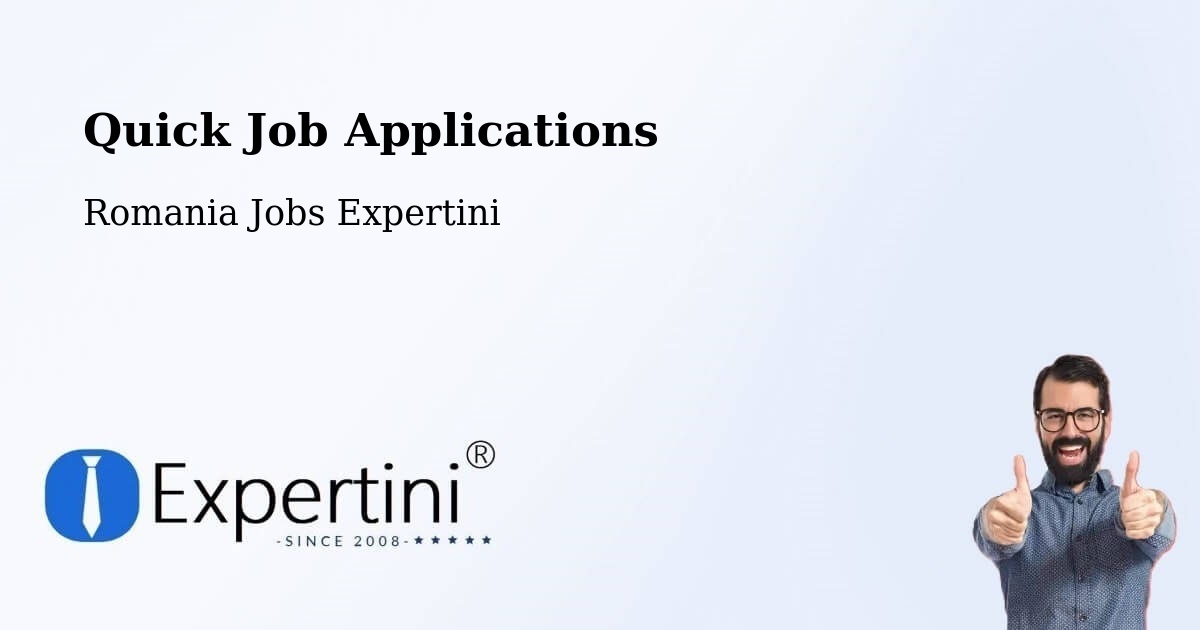 Quick Apply Feature – Cuci - Romania Jobs Expertini